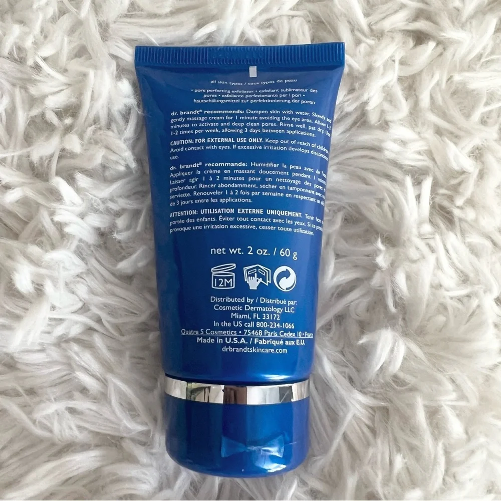 Dr. Brandt PoreDermabrasion Pore Perfecting Exfoliator NIB